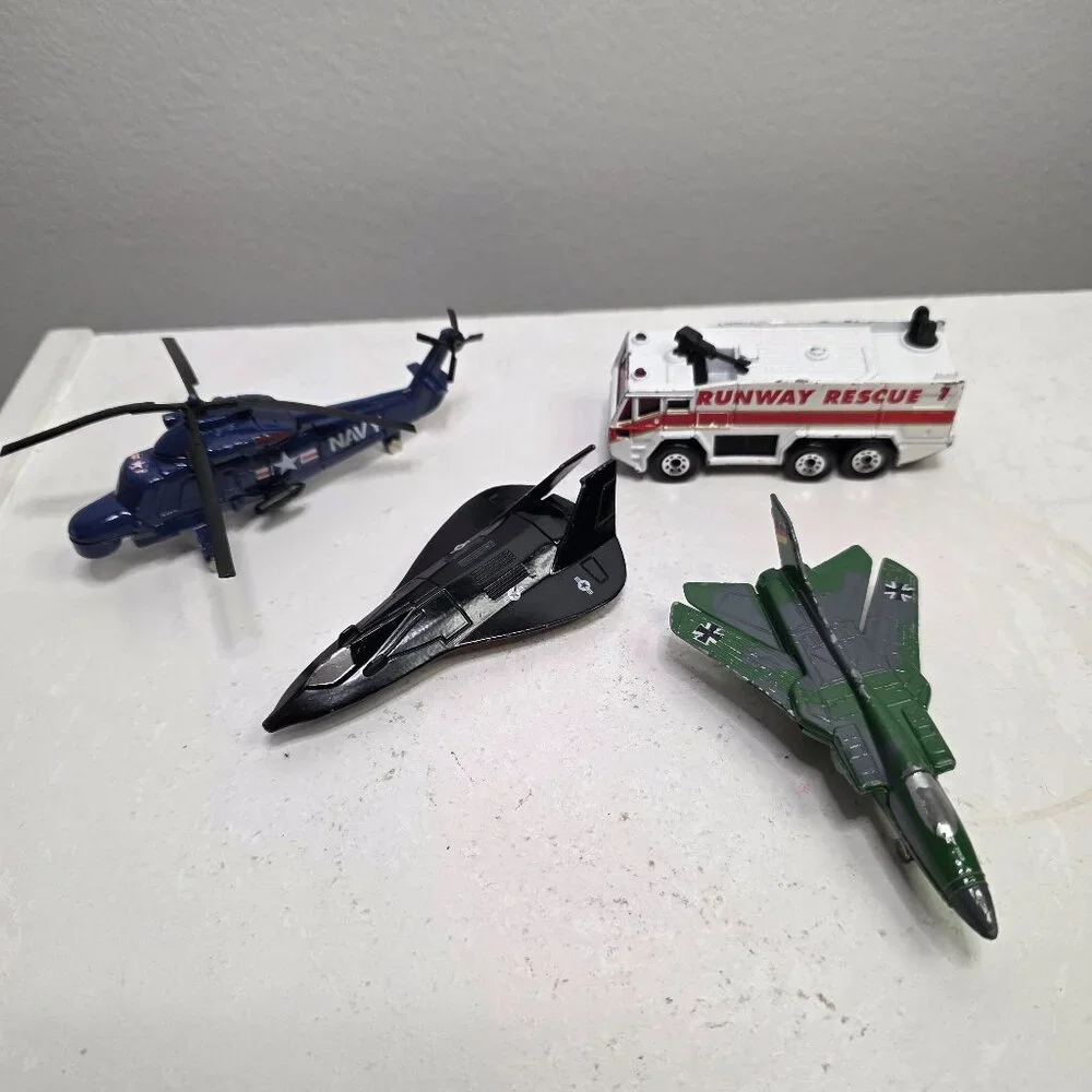 Lot of Four Military Diecast Vehicles